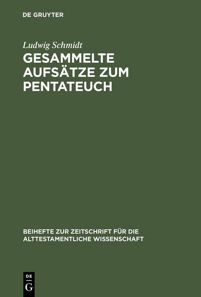 Produktbild: Gesammelte Aufs&auml;tze zum Pentateuch