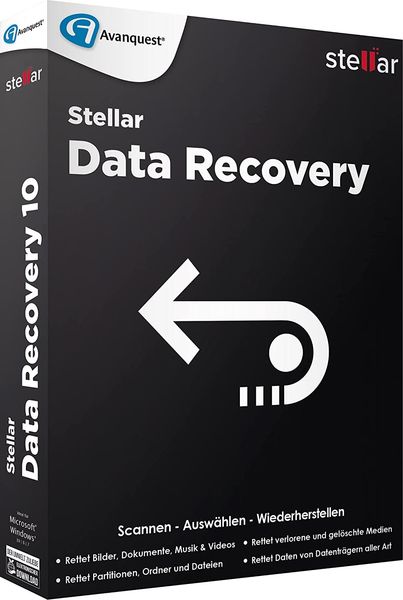 Stellar Data Recovery 10 Standard (1 Jahr I 1 PC)