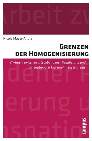 Produktbild: Grenzen der Homogenisierung