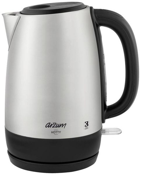 Produktbild: Arzum AR3074 Wasserkocher schnurlos, &Uuml;berhitzungsschutz Inox Fassungsverm&ouml;gen: 1.7l