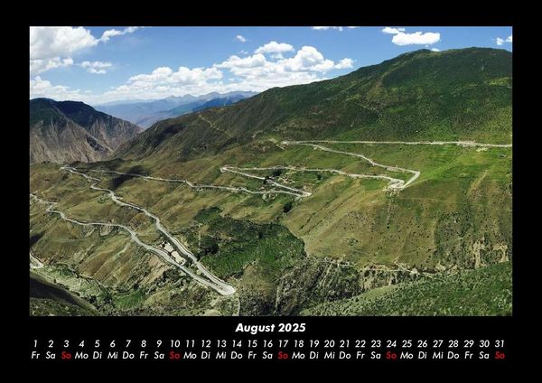Produktbild: Berge 2025 Fotokalender DIN A3