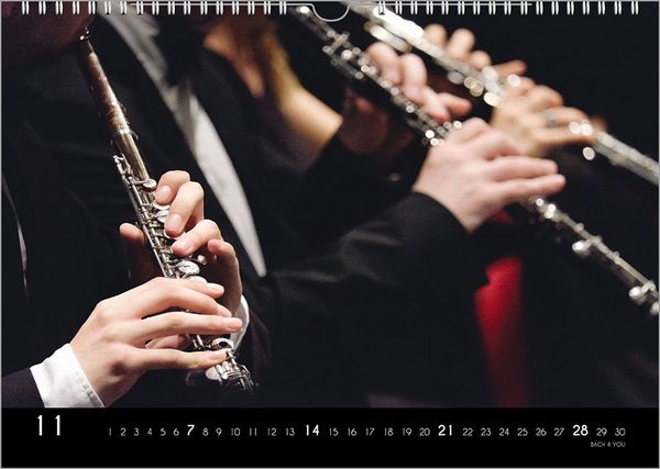 Produktbild: Der Kalender f&uuml;r Klassik-Musik-Freunde, ein Musik-Kalender, 2027, DIN A3