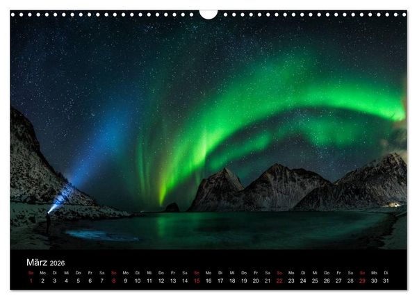 Produktbild: Sternensucher - Landschaft unter Sternen (Wandkalender 2026 DIN A3 quer), CALVENDO Monatskalender