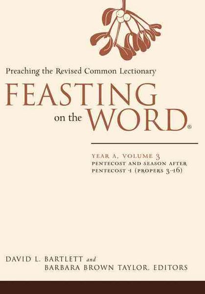 Produktbild: Feasting on the Word: Year A, Volume 3