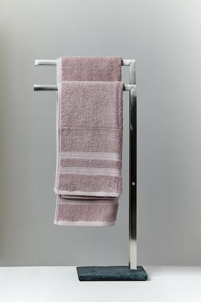 Produktbild: Handtuchst&auml;nder Mod. Slate-Rock mit 2 Armen Edelstahl, Kleiderst&auml;nder, rostfrei