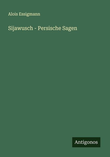 Produktbild: Sijawusch - Persische Sagen