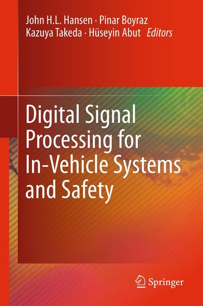 Produktbild: Digital Signal Processing for In-Vehicle Systems and Safety