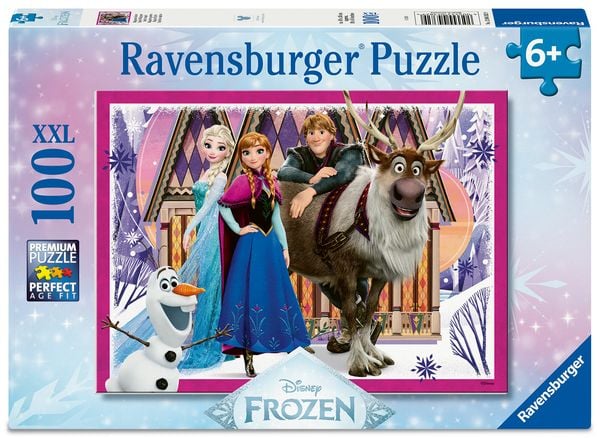 Produktbild: Kinderpuzzle 100 XXL Teile - Disney Die Eisk&ouml;nigin - Disney Frozen