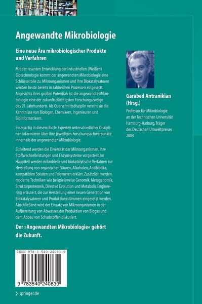 Produktbild: Angewandte Mikrobiologie