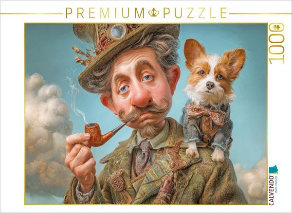 CALVENDO Puzzle Humorvolle Cartoons | 1000 Teile Lege-Größe 64x48cm Foto-Puzzle für glückliche Stunden
