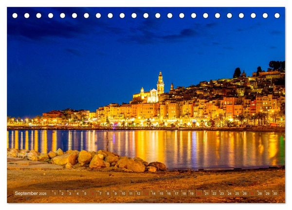 Produktbild: Zauber der C&ocirc;te d'Azur (Tischkalender 2026 DIN A5 quer), CALVENDO Monatskalender