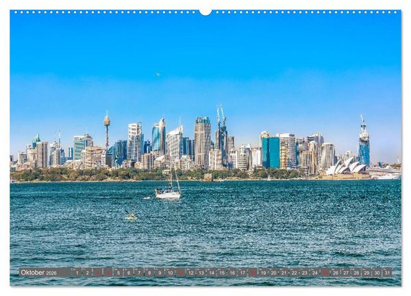 Produktbild: Australien - Metropolen &bull; Outback &bull; Regenwald &bull; Koalas (Wandkalender 2026 DIN A2 quer), CALVENDO Monatskalender