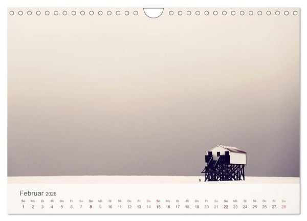 Produktbild: Das "Nordsee-Gef&uuml;hl" (Wandkalender 2026 DIN A4 quer), CALVENDO Monatskalender
