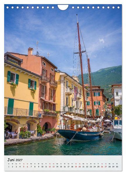Produktbild: Malcesine - Eine Perle des Gardasees (Wandkalender 2027 DIN A4 hoch), CALVENDO Monatskalender