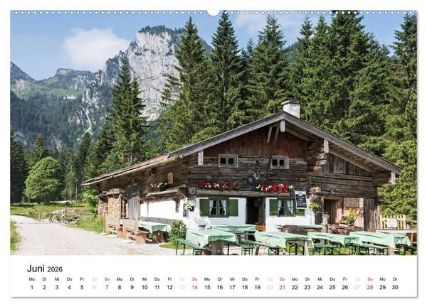 Produktbild: Der Isarwinkel (Wandkalender 2026 DIN A2 quer), CALVENDO Monatskalender