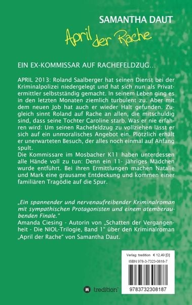 Produktbild: April der Rache