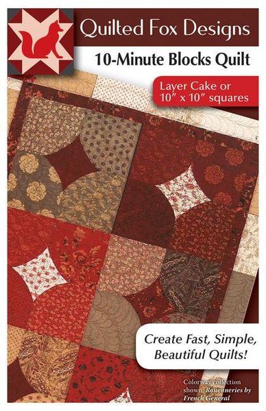 Produktbild: 10 Minute Blocks Quilt Pattern