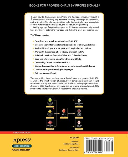 Produktbild: Beginning iOS 6 Development