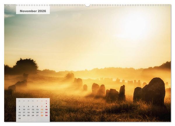 Produktbild: Bretagne - K&uuml;ste im Licht (Wandkalender 2026 DIN A2 quer), CALVENDO Monatskalender