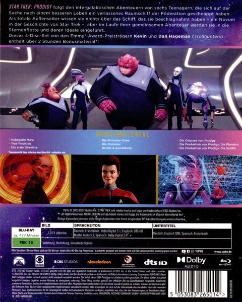 Produktbild: Star Trek: Prodigy - Staffel 1 [4 BRs]