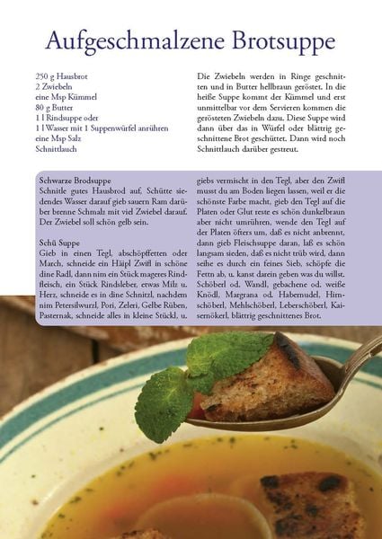 Produktbild: Brennsuppn und Erd&auml;pfel