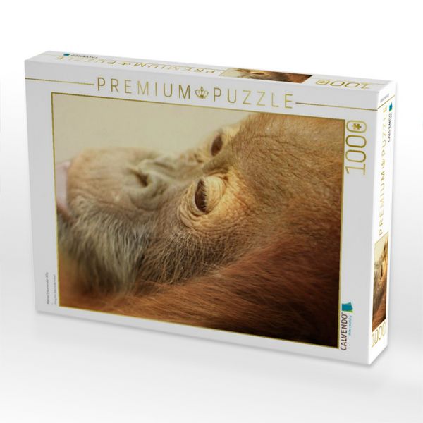 Produktbild: CALVENDO Puzzle Kleiner tr&auml;umender Affe | 1000 Teile Lege-Gr&ouml;&szlig;e 64x48cm Foto-Puzzle f&uuml;r gl&uuml;ckliche Stunden