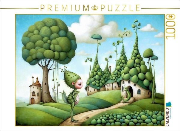 CALVENDO Puzzle Besuch in Erbsheim | 1000 Teile Lege-Größe 64x48cm Foto-Puzzle für glückliche Stunden