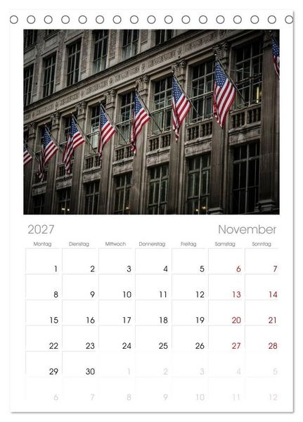 Produktbild: Tischplaner 2027 - New York Shoots (A5 Tischkalender zum Aufstellen) CALVENDO