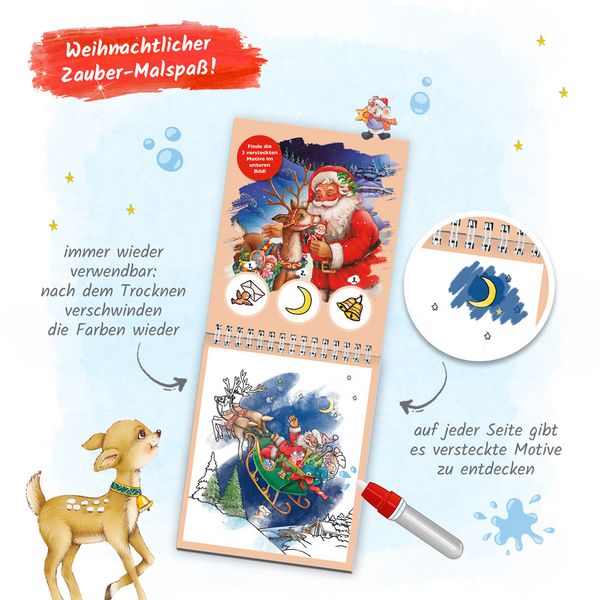 Produktbild: Tr&ouml;tsch Wassermalspa&szlig; mit Zauberstift Weihnachten
