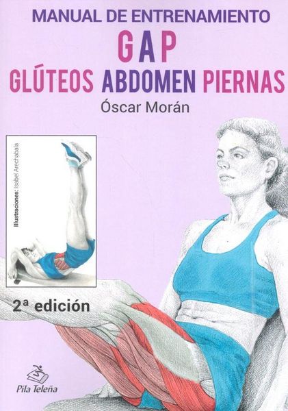 Produktbild: Manual de entrenamiento GAP : Gl&uacute;teos Abdomen Piernas