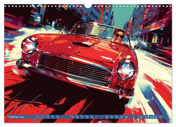 Produktbild: Speed Symphony (Wandkalender 2026 DIN A3 quer), CALVENDO Monatskalender