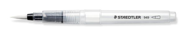 Produktbild: STAEDTLER Wasserpinsel rund fein, rund medium, rund gro&szlig;, Keilspitze, 4er Set