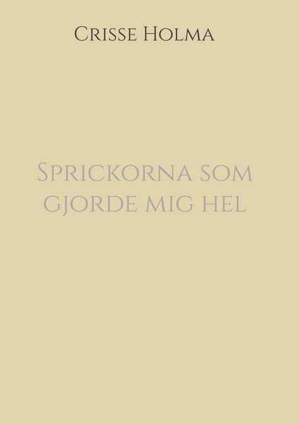 Produktbild: Sprickorna som gjorde mig hel