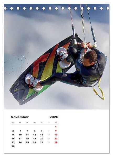 Produktbild: Abenteuer Wasser (Tischkalender 2026 DIN A5 hoch), CALVENDO Monatskalender