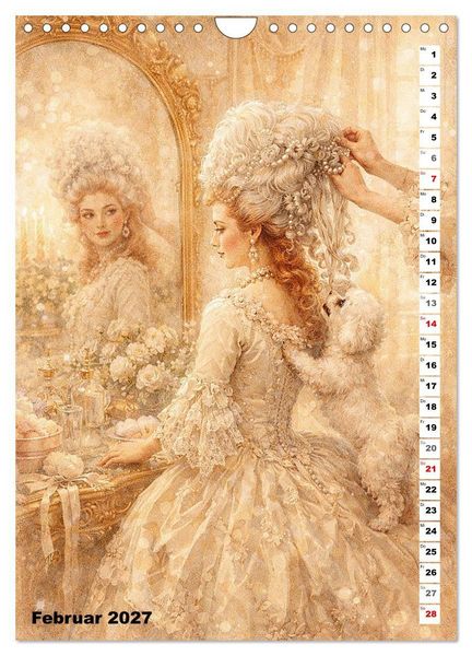 Produktbild: Glanz des Rokoko (Wandkalender 2027 DIN A4 hoch), CALVENDO Monatskalender