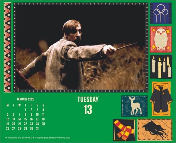 Produktbild: Harry Potter Tagesabrei&szlig;kalender 2026