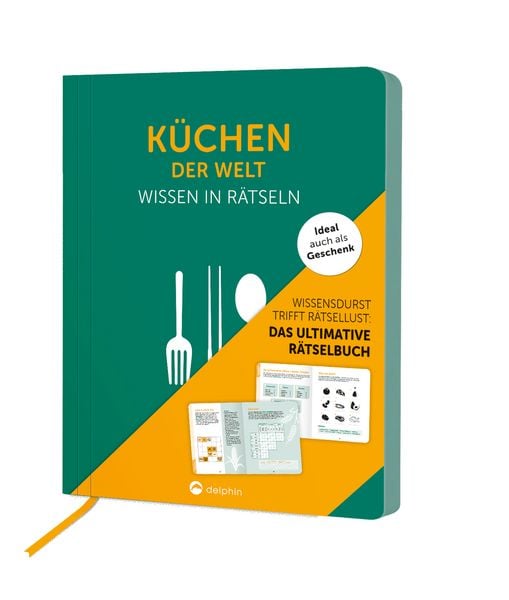 Küchen der Welt I Wissen in Rätseln, Taschenbuch von Jan Votteler, Delphin, 9783961284542