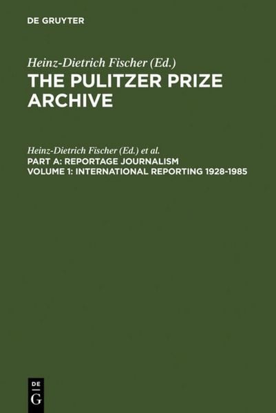 Produktbild: International Reporting 1928-1985