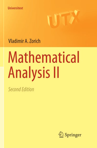 Produktbild: Mathematical Analysis II
