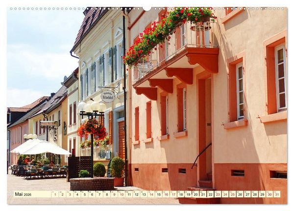 Produktbild: Bad D&uuml;rkheim - Wein, Gradierwerk und Riesenfa&szlig; (hochwertiger Premium Wandkalender 2026 DIN A2 quer), Kunstdruck in Hochglanz