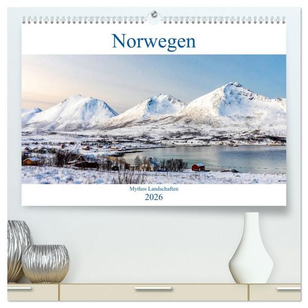 Produktbild: Norwegen - Mythos Landschaften (hochwertiger Premium Wandkalender 2026 DIN A2 quer), Kunstdruck in Hochglanz