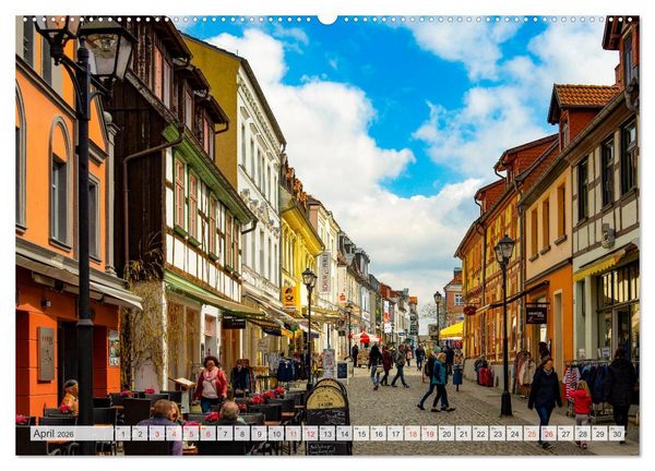 Produktbild: Waren M&uuml;ritz Impressionen (hochwertiger Premium Wandkalender 2026 DIN A2 quer), Kunstdruck in Hochglanz