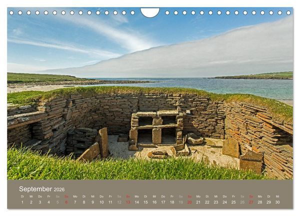 Produktbild: Historisches Schottland (Wandkalender 2026 DIN A4 quer), CALVENDO Monatskalender