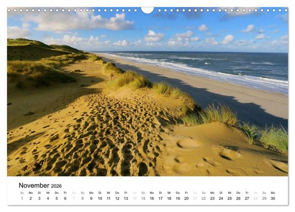Produktbild: Sylt, der nordfriesische Inseltraum (Wandkalender 2026 DIN A3 quer), CALVENDO Monatskalender