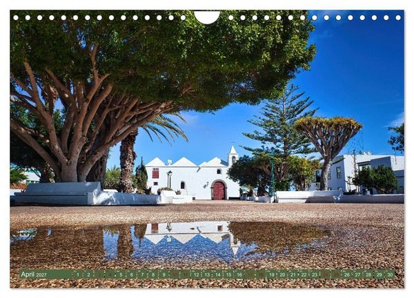 Produktbild: Idyllische Vulkaninsel Lanzarote (Wandkalender 2027 DIN A4 quer), CALVENDO Monatskalender