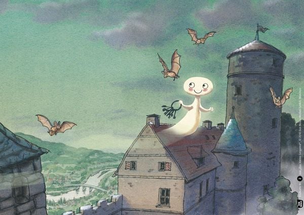 Produktbild: Das kleine Gespenst. Tohuwabohu auf Burg Eulenstein. Kamishibai Bildkartenset