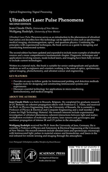 Produktbild: Ultrashort Laser Pulse Phenomena