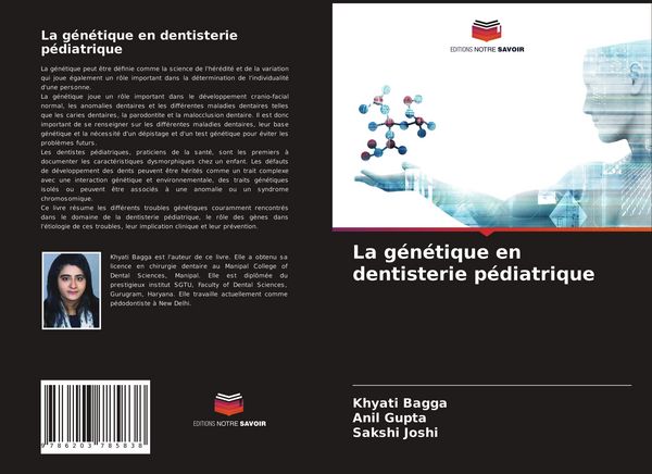 Produktbild: La g&eacute;n&eacute;tique en dentisterie p&eacute;diatrique