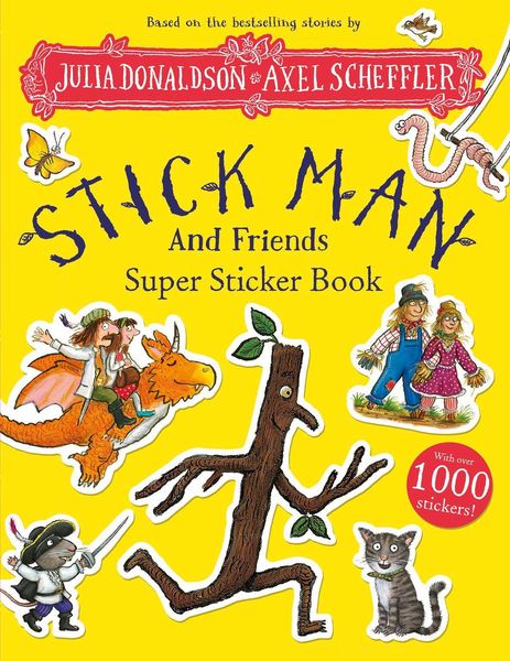 Produktbild: Stick Man and Friends Super Sticker Book