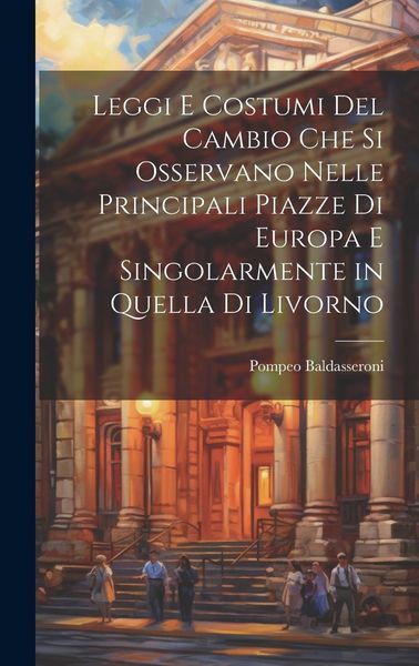 Produktbild: Leggi e costumi del cambio che si osservano nelle principali piazze di Europa e singolarmente in quella di livorno